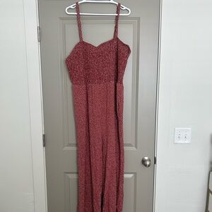 Red/Orange Polka Dot Old Navy Jumpsuit